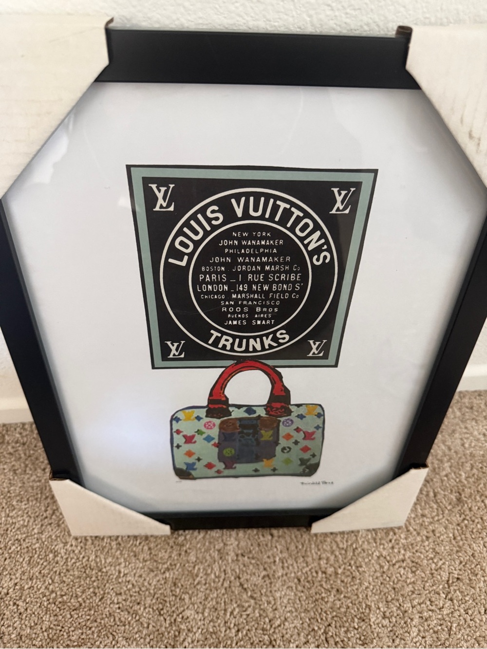 Fairchild Paris Louis Vuitton Print